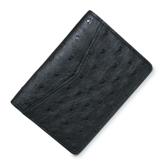 （新品・未使用品）ルイ ヴィトン LOUIS VUITTON オーガナイザー ドゥ ポッシュ カードケース 名刺入れ 定期入れ パスケース オーストリッチ エキゾチックレザー ブラック 黒 N93853 箱付_4