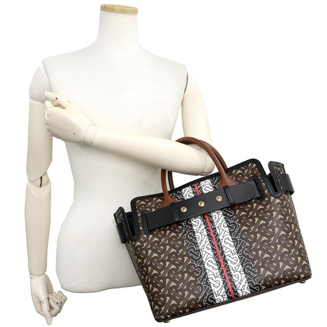 新品・未使用品）バーバリー BURBERRY スモール モノグラム ストライプ 