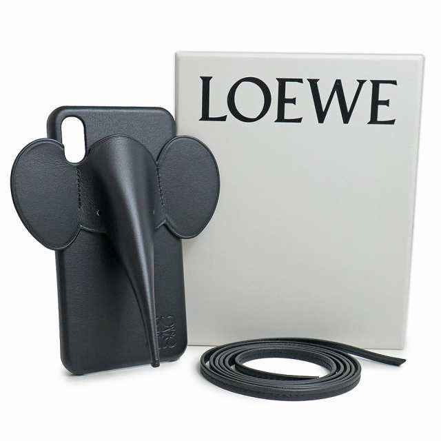 新品・未使用品）ロエベ LOEWE アニマルモチーフ エレファント ゾウ 象 iPhone XS MAX ショルダー スマホ 携帯ケース  ストラップ付き の通販はau PAY マーケット - ブランドシティ | au PAY マーケット－通販サイト