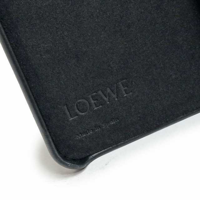 新品・未使用品）ロエベ LOEWE アニマルモチーフ エレファント ゾウ 象 iPhone XS MAX ショルダー スマホ 携帯ケース  ストラップ付き カーフスキン レザー ブラック 黒 103.30AB06の通販はau PAY マーケット - ブランドシティ | au PAY  マーケット－通販サイト