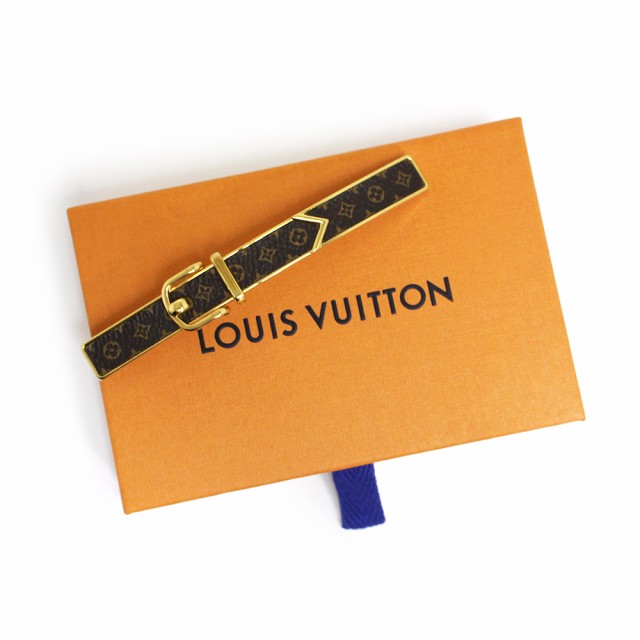 未使用 展示品）ルイ ヴィトン LOUIS VUITTON バレッタ ループ 髪留め ヘアクリップ ヘアアクセサリー モノグラム ブラウン ゴールド  茶 M00566 箱付の通販はau PAY マーケット - ブランドシティ | au PAY マーケット－通販サイト