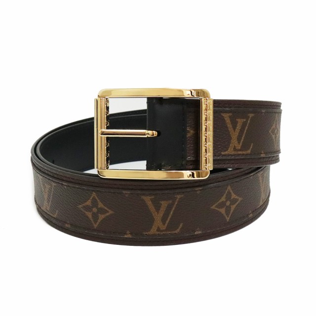 （新品・未使用品）ルイ ヴィトン LOUIS VUITTON サンチュール リヴェルソ 40MM ＃95 リバーシブル ベルト モノグラム カーフスキン レザ