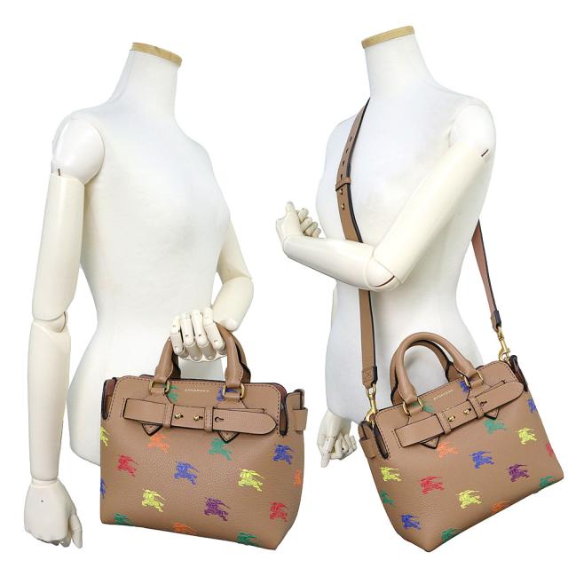 未使用保管品）バーバリー BURBERRY ベビーベルトバッグ ホース