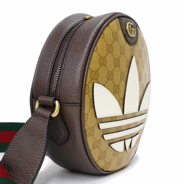 新品・未使用品）グッチ GUCCI adidas x Gucci オフィディア スモール アディダス トレフォイル ショルダーバッグ 斜め掛け  GGコーティの通販はau PAY マーケット - ブランドシティ | au PAY マーケット－通販サイト