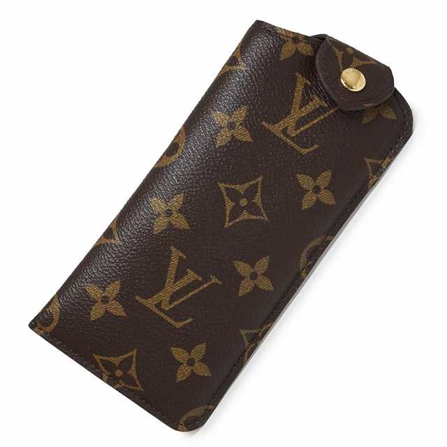 (新品・未使用品)ルイ ヴィトン LOUIS VUITTON エテュイ リュネット PM 眼鏡 サングラス メガネケース モノグラム ブラウン 茶 ゴールの通販は