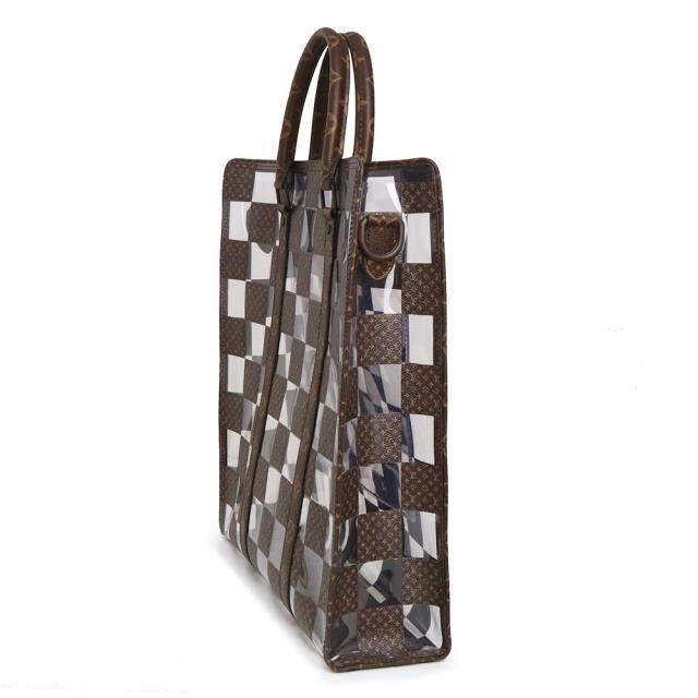 （新品・未使用品）ルイ ヴィトン LOUIS VUITTON サックプラ モノグラムチェス 2way ショルダー ハンドバッグ モノグラム PVC ブラウン 茶 マットブラウン金具 M20866_3