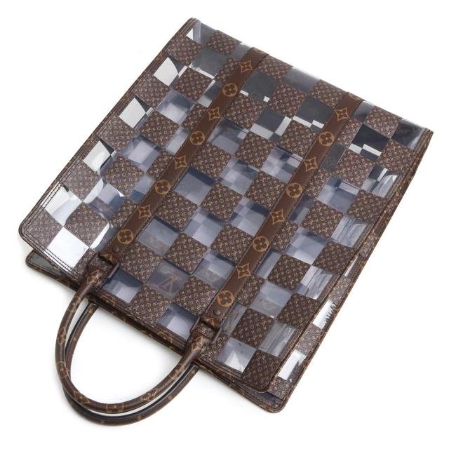 （新品・未使用品）ルイ ヴィトン LOUIS VUITTON サックプラ モノグラムチェス 2way ショルダー ハンドバッグ モノグラム PVC ブラウン 茶 マットブラウン金具 M20866_5