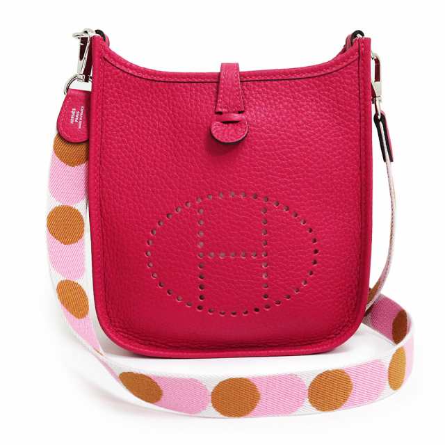 HERMES エルメス ショルダーバッグ エヴリン(エブリン) 16 TPM アマゾン 黒 (ブラック) /グリモワイヤン フェルト/スイフト  シルバー金具 Y刻印 新品未使用