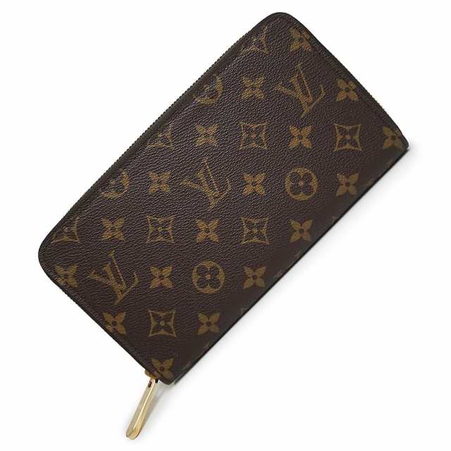 （未使用　展示品）ルイ ヴィトン LOUIS VUITTON ジッピー オーガナイザー ラウンドファスナー 長財布 モノグラム ブラウン 茶 ゴールド