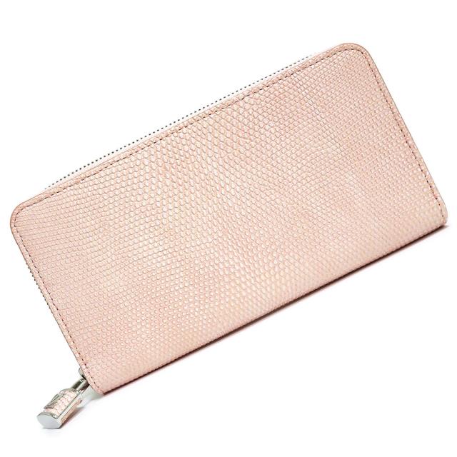 （新品・未使用品）ルイ ヴィトン LOUIS VUITTON ジッピー ウォレット パドロック ラウンドファスナー 長財布 リザード エキゾチックレザー ローズモルドレ グリッターピンク シルバー金具 N96362 箱付の通販は 181,500円