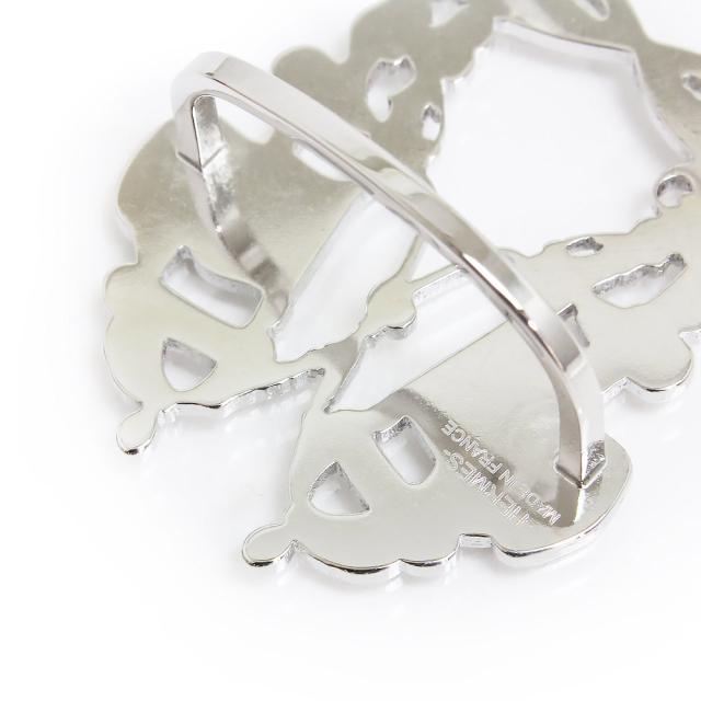 （新品・未使用品）エルメス HERMES ブリッド ドゥ ガラ Brides de Gala スカーフリング 70 シルバー 箱付_4