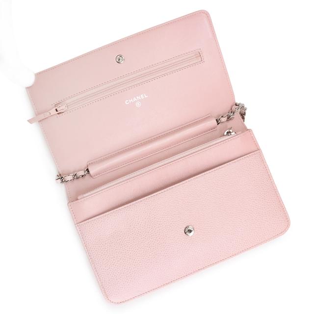 未使用保管品）シャネル CHANEL ココマーク チェーンウォレット 長財布