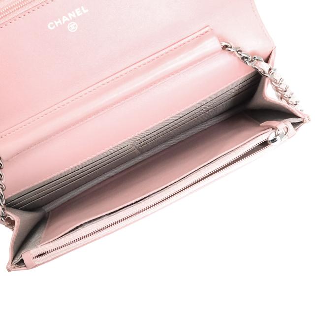 未使用保管品）シャネル CHANEL ココマーク チェーンウォレット 長財布 