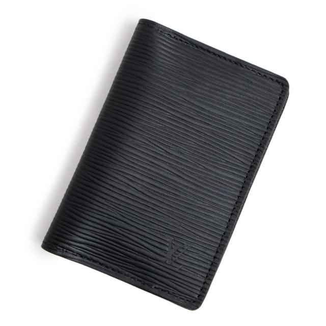（新品・未使用品）ルイ ヴィトン LOUIS VUITTON オーガナイザー ドゥ ポッシュ 名刺 定期入れ パス カードケース エピレザー ノワール ブラック 黒 M60642 箱付