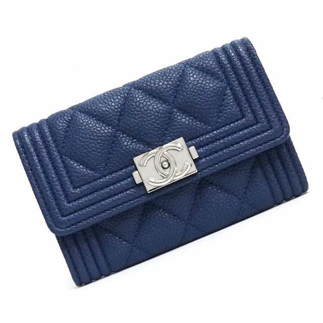 （新品・未使用品）シャネル CHANEL ボーイシャネル フラップ カードケース パスケース コインケース 名刺入れ 定期入れ 小銭入れ 財布