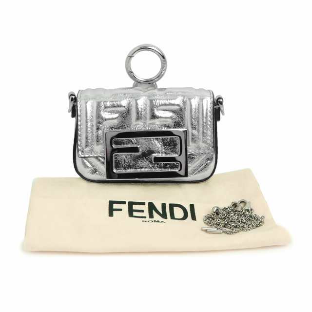 新品・未使用品）フェンディ FENDI ナノ バゲット チャーム クラクリュール チェーン 2WAY ショルダーバッグ 斜め掛け ミニ ポーチ  レの通販はau PAY マーケット - ブランドシティ | au PAY マーケット－通販サイト