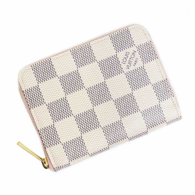 （未使用　展示品）ルイ ヴィトン LOUIS VUITTON ジッピー コインパース コインケース 小銭入れ 財布 ダミエアズール ローズバレリーヌ