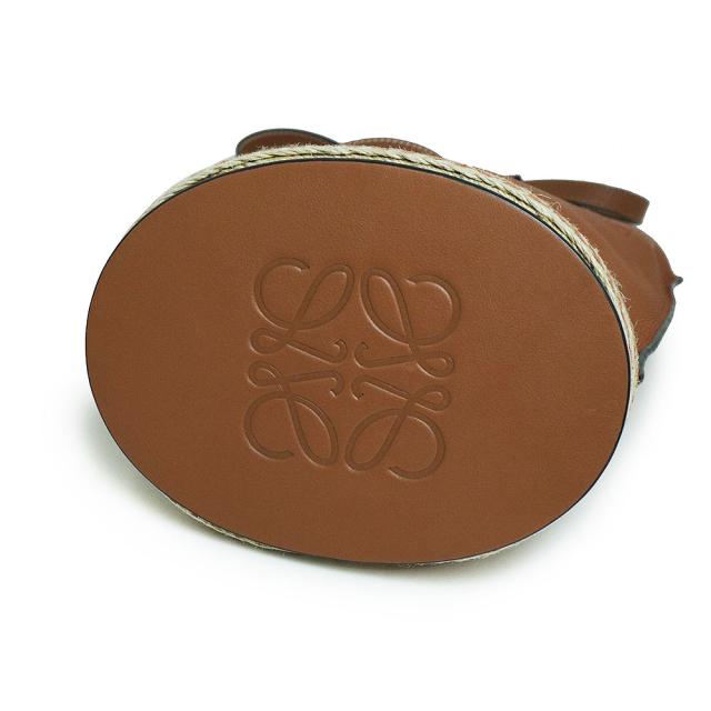 未使用保管品）ロエベ LOEWE ゲート バケット エスパドリーユ  