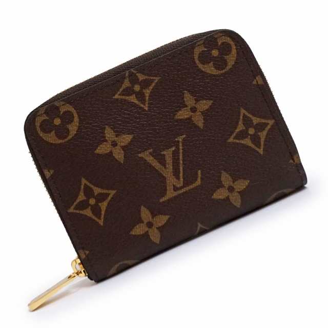 （未使用　展示品）ルイ ヴィトン LOUIS VUITTON ジッピー コインパース コインケース 小銭入れ 財布 モノグラム ブラウン 茶 ゴールド金