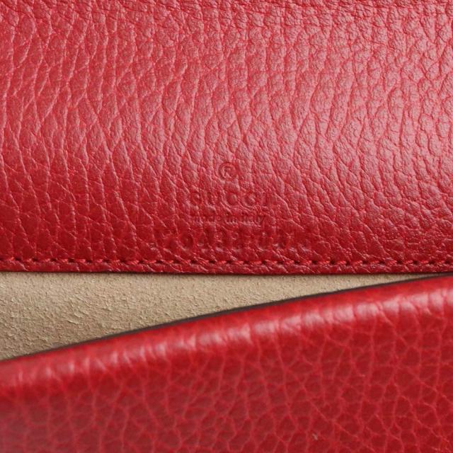 （新品・未使用品）グッチ GUCCI ディオニュソス スーパーミニ チェーン ショルダーバッグ 斜め掛け レザー レッド 赤 アンティークシルバー金具 476432 箱付_9