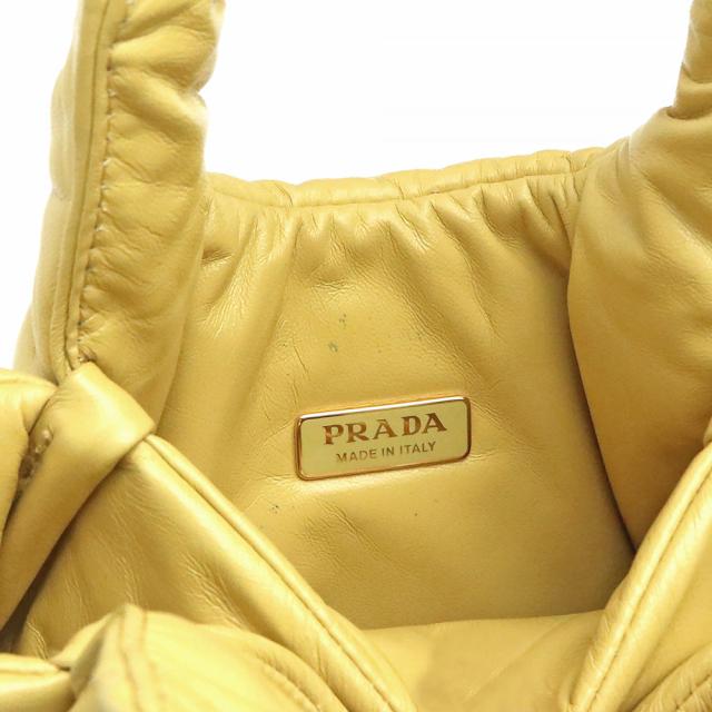 未使用 展示品）プラダ PRADA ソフト パデッド 2WAY ショルダー ミニ 