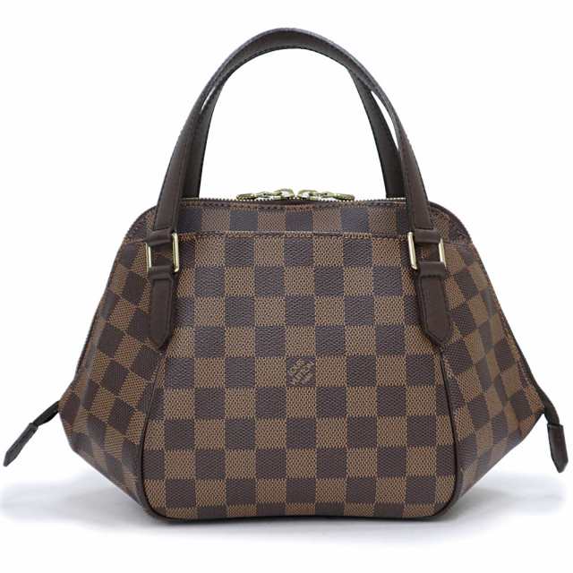 （中古）ルイ ヴィトン LOUIS VUITTON べレム PM ハンドバッグ ダミエ ブラウン 茶 ゴールド金具 N51173