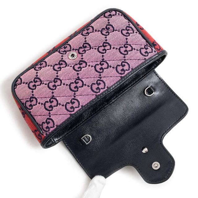 未使用 展示品）グッチ GUCCI GGマーモント スーパー ミニ チェーン  