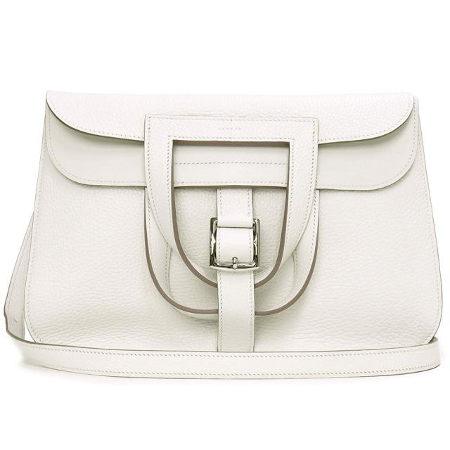 （未使用保管品）エルメス HERMES アルザン 31 2way ショルダー ハンドバッグ 斜め掛け トリヨンクレマンス レザー Craie クレ 白 シルバー金具 X刻印