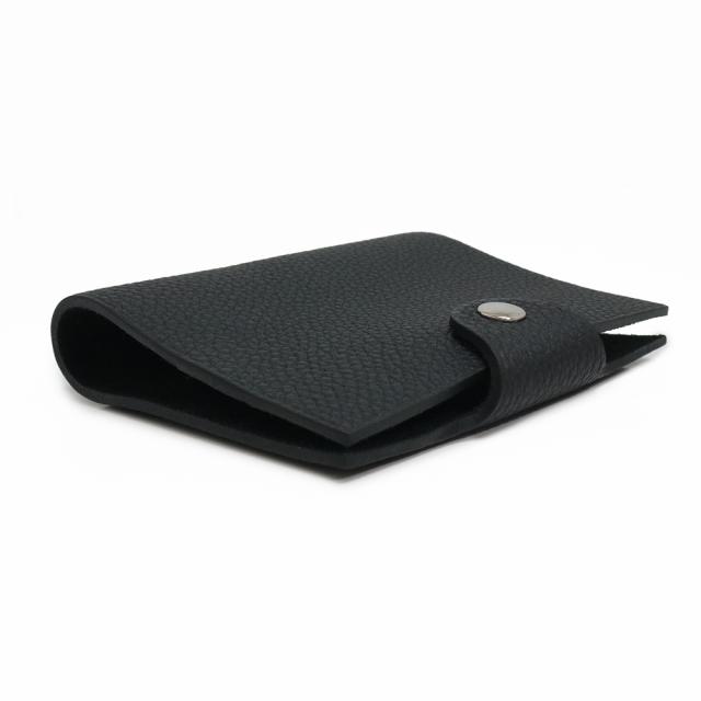 （新品・未使用品）エルメス HERMES ユリス ミニ アジェンダ ノート 手帳カバー トゴ レザー ノワール ブラック 黒 シルバー金具 Y刻印 箱付