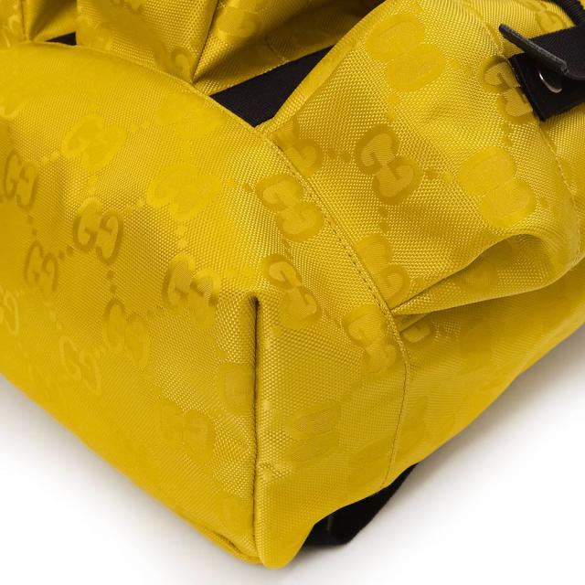 （新品・未使用品）グッチ GUCCI Off The Grid オフザグリッド リュック・デイパック バックパック GGナイロン レザー イエロー ブラック 黄 黒 シルバー金具 626160_10
