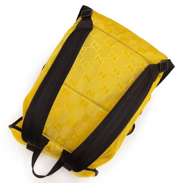 （新品・未使用品）グッチ GUCCI Off The Grid オフザグリッド リュック・デイパック バックパック GGナイロン レザー イエロー ブラック 黄 黒 シルバー金具 626160_6