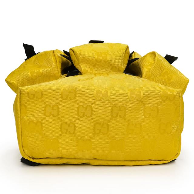 （新品・未使用品）グッチ GUCCI Off The Grid オフザグリッド リュック・デイパック バックパック GGナイロン レザー イエロー ブラック 黄 黒 シルバー金具 626160_7