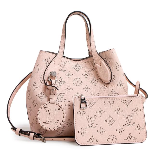 （未使用　展示品）ルイ ヴィトン LOUIS VUITTON ブロッサム PM 2WAY ショルダー ハンドバッグ 斜め掛け モノグラムマヒナ レザー ローズジャスミン ピンク シルバー金具 M23196