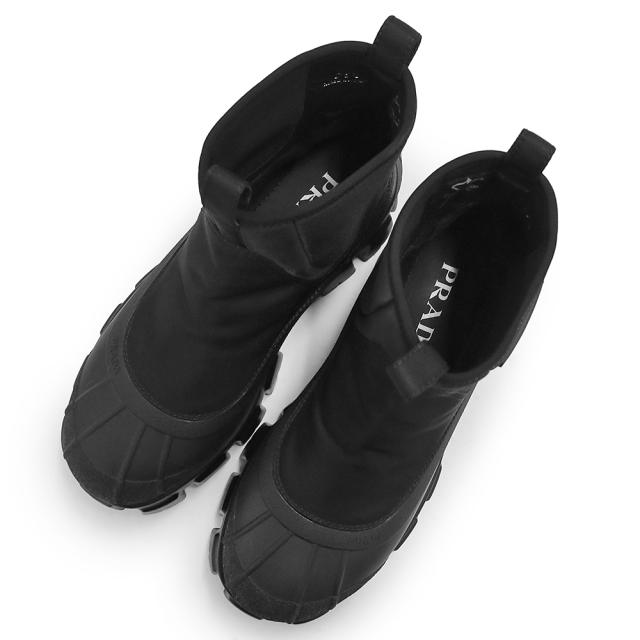 プラダ PRADA Re-Nylon モノリス ブーツ シューズ 36 1/2 プラダ PRADA