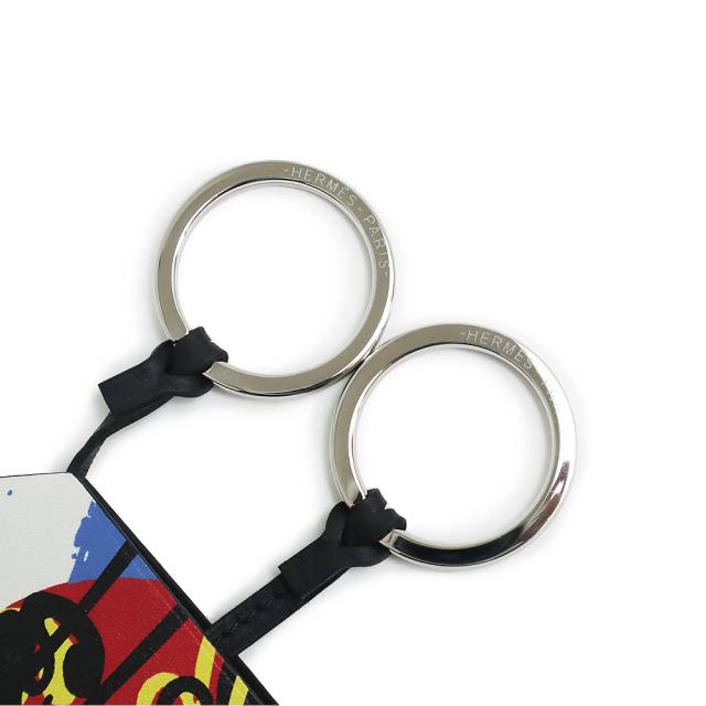 HERMESエルメスクロシェットキーリングレザーヴォースイフト HERMESエルメスクロシェットキーリングレザーヴォースイフト