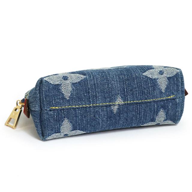 ルイヴィトン★ ブルーが夏らしい色合い♪ コスメポーチ 可愛い ブルー（青）系 Louis Vuitton(ルイヴィトン) ポーチ(レディース