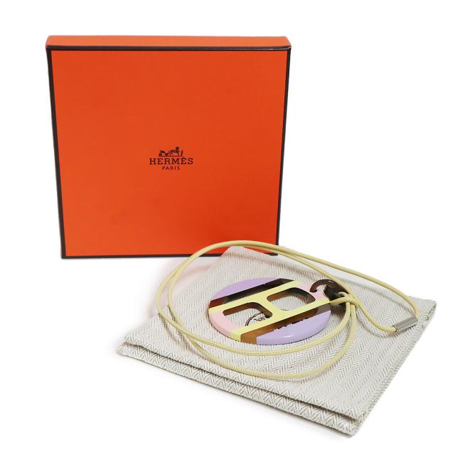 未使用品 エルメス HERMES Hエキップ ネックレス イプノ SV金具