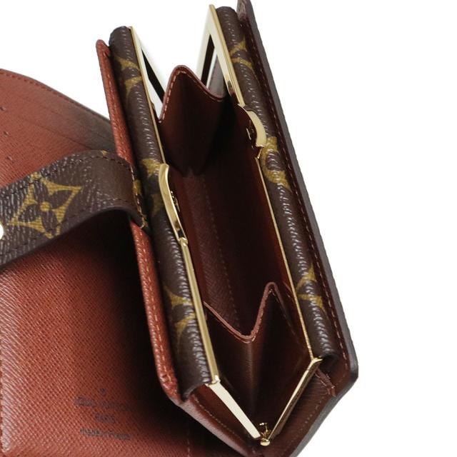 箱袋付き☆ルイヴィトン ヴィエノワ モノグラム 二つ折り財布 ブラウン