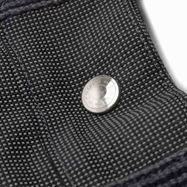 （中古）エルメス HERMES エールライン アド PM リュック デイパック バックパック キャンバス グレー シルバー金具の通販は