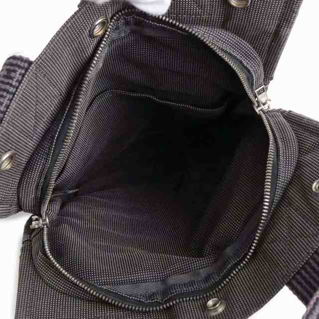 （中古）エルメス HERMES エールライン アド PM リュック デイパック バックパック キャンバス グレー シルバー金具の通販は