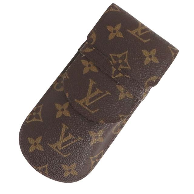 （中古）ルイ ヴィトン LOUIS VUITTON エテュイ リュネット ラバ 眼鏡 メガネケース モノグラム ブラウン 茶 M62970の通販は 12,100円