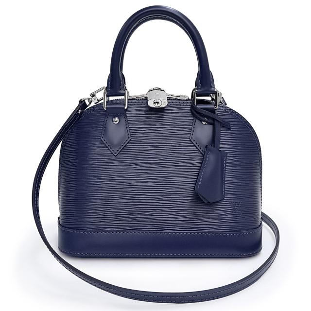 （新品・未使用品）ルイ ヴィトン LOUIS VUITTON アルマ BB 2way ショルダー ハンドバッグ 斜め掛け エピレザー アンディゴブルー ネイビー 紺 シルバー金具 M40855の通販は