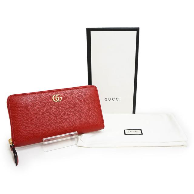 新品・未使用品）グッチ GUCCI GG マーモント ダブルG ジップ