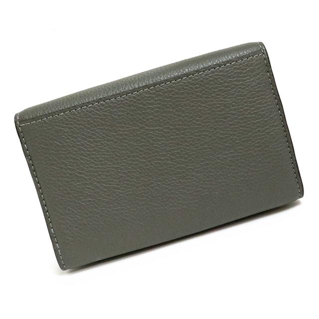 Chloe MARCIE クロエ マーシー 二つ折り長財布 グレー 美品 新品・未使用品）クロエ Chloe マーシー 三つ折り財布 グレイン
