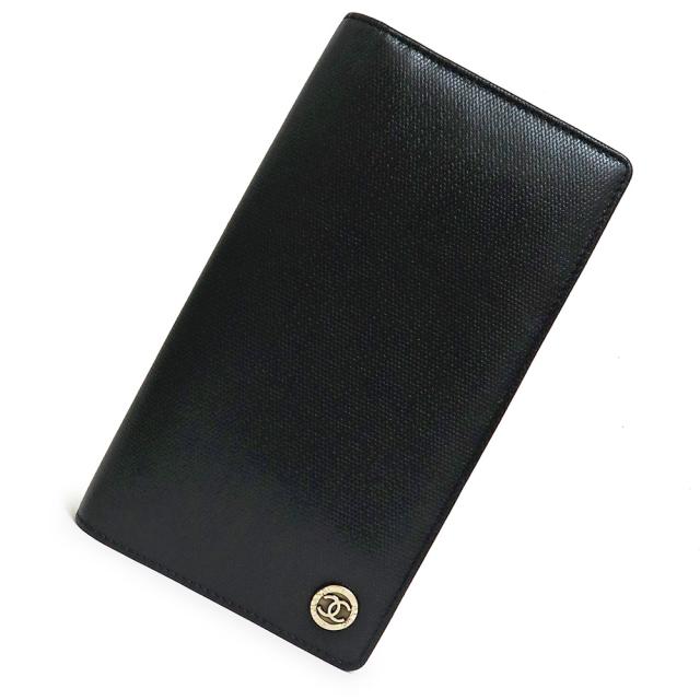 未使用 展示品)シャネル CHANEL ココボタン 二つ折り長財布 未使用 展示品)シャネル CHANEL ココボタン 二つ折り長財布
