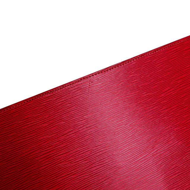 （美品）ルイ ヴィトン LOUIS VUITTON リヴィエラ ハンドバッグ エピレザー ルージュ レッド 赤 ゴールド金具 M48187_9