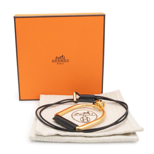 美品）エルメス HERMES エリタージュ エケストル GM ネックレス