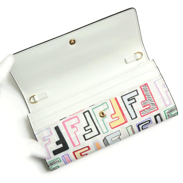 FENDI FFロゴプリント 長財布