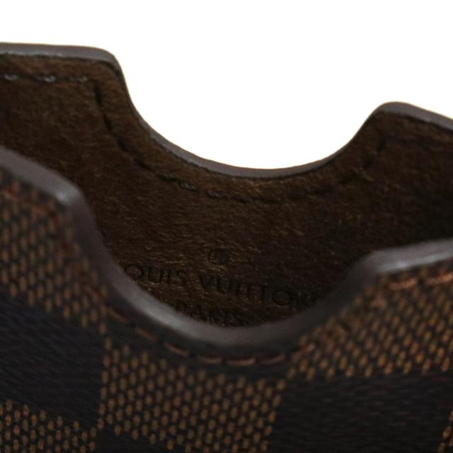 （未使用保管品）ルイ ヴィトン LOUIS VUITTON エテュイ iPhone 4 スマホ マルチケース ダミエ ブラウン 茶 N63101 箱付_8