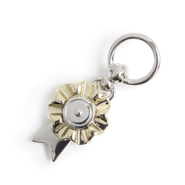 （新品・未使用品）エルメス HERMES フロット ツイリー スカーフリング シルバー ライトゴールド 箱付